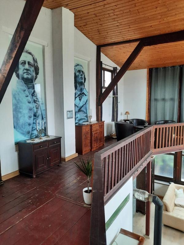 Ferienwohnung Altes Kuenstleratelier Weimar Bagian luar foto