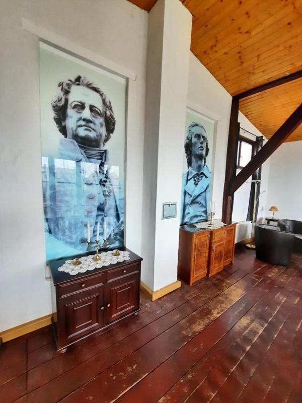 Ferienwohnung Altes Kuenstleratelier Weimar Bagian luar foto